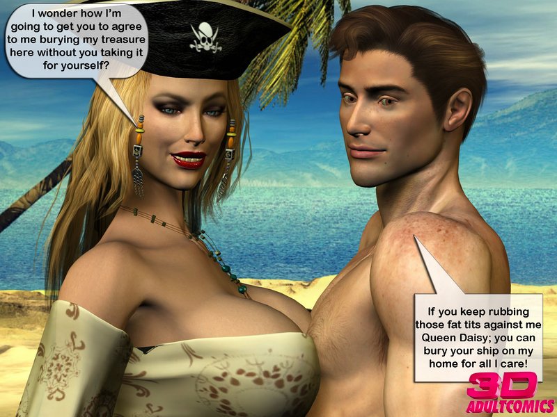 Pirate Queen Comic Porn - Sexy pirate 3d - Drawn Sex Fan Blog