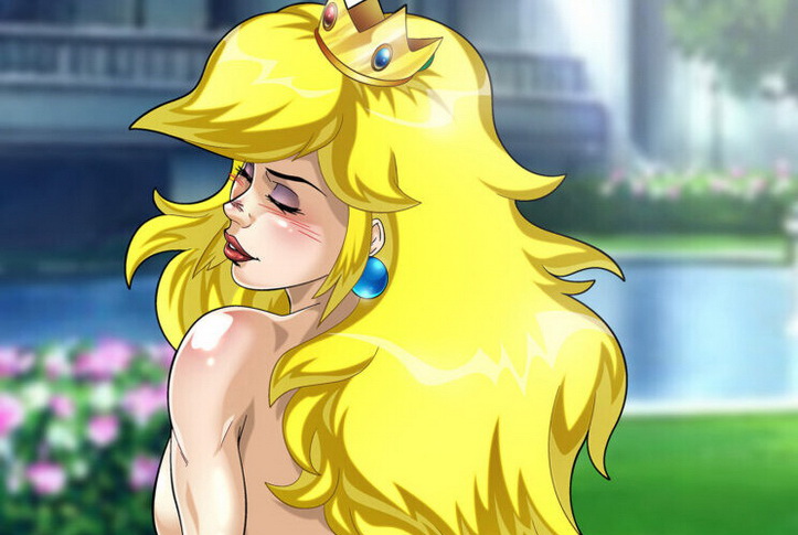 Peachy Princess xxx cartoon for game fan